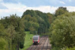 642 229/729 als RE 80 Crailsheim-Heilbronn am 01.09.2023 bei Waldenburg. 