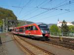 642 145 am 20.04.2011 bei der Einfahrt in Decin