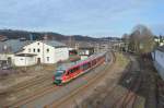 VT 642 178 & 642 XXX-4 als RB Leipzig - Meißen in Nossen 08.03.2015