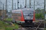 642 045 als RB Grimma - Leipzig Hbf bei Einfahrt in den Hbf Leipzig 28.05.2015