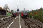 Da das Wetter am 10.10.2015 sich nicht für eine Wanderung lohnte, war Bahnfahren angesagt.