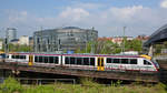 642 343 der Städtebahn Sachsen im April 2017 in Dresden.