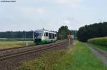 VT 12 A mit der VBG 81120 nach Hof Hbf bei Oberteich, 17.09.2011