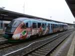 VT 06 der Vogtlandbahn stand am 21.01.12 in Plauen/V.