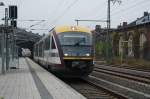 SBS 642 843 als SB 34 nach Kamenz fährt am 30.10.2015 aus dem Bahnhof Dresden- Neustadt.