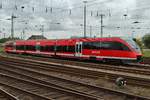 643 044-0 wird am 18.8.2017 als RB51 (RB20270)  Westmünsterland Bahn  nach Enschede im Dortmunder Hauptbahnhof bereitgestellt.