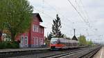 DB Regio 643 033/533 auf der linken Rheinstrecke als RB 23 (12621)  Lahn-Eifel-Bahn  Mayen Ost - Limburg (Lahn) ((Urmitz, 12.04.18).