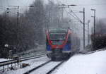 Ein Nachschuss von der Euregiobahn (RB20) kammen aus Langerwehe,Stolberg-Altstadt nach Stolberg-Rheinland-Hbf und hielten in Kohlscheid und fährt in Richtung Herzogenrath.