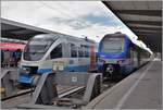 BOB VT0008 und Meridian ET357 in München Hbf. (13.04.2018)