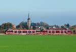 BR 644 -  RB24 Eifelbahn  nach Kall bei Euskirchen-Euenheim -  09.11.2011