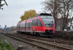 644 022 RB24 nach Kall bei der Einfahrt in den Bf Mechernich - 23.11.2011