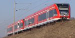 646 025 + 646 021 als RE 6 am 3.3.2011 kurz vor Berlin-Albrechtshof