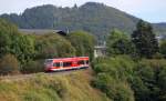 Dieser unbekannt gebliebene 646 kam als RE 23047 von Kassel-Wilhelmshhe in Willingen an und rangiert nun aufs Abstellgleis.