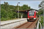 648 008 wartet am 08.06.2007 als RB52  Volmetalbahn  nach Dortmund in Schalksmhle auf die Weiterfahrt.