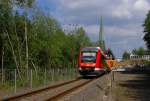 ...es geht mit der RB 52 am Pfingstsonntag  in Richtung Dortmund  - gesehen   am Grnewald   in Ldenscheid - 23.5.10