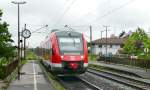 648 804 fhrt am 9.6.09 als RB nach Markt Erlbach in Frth-Unterfrberg ein.