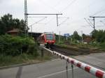 An der Strae  Zur Teerhofinsel  in Bad Schwartau am 10.08.2010