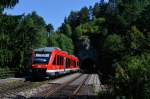 648 306 mit RB 58558 nach Nrnberg Hbf bei Velden (b.