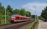 648 353 und 648 958 sind am 02.07.13 als RB von Lbeck Travemnde-Strand nach Lbeck Hbf unterwegs.