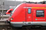 Hier ein Kopfvergleich zwischen 422 548 und einem unbekannt gebliebenem 648er am 21.12.13 im Dortmund Hbf.