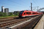 648 851-3 und 648 840-6  Lüneburg  kamen am 6.7.2016 als RE83 (RE21620) aus Lübeck Hauptbahnhof nach Kiel.
