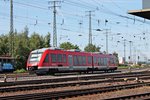 Nachschuss am 14.06.2015 auf 648 202, als dieser als RB23 (Limburg (Lahn) - Andernach) durch Koblenz Lützel fuhr.