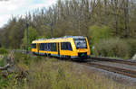 1648 707 bei der Ausfahrt der OPB79741 von Marktredwitz nach Regensburg in Reuth b.