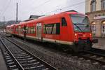 650 023-4 hat am 6.1.2019 als RB22941 von Wendlingen(Neckar) den Tübingener Hauptbahnhof erreicht.