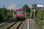 650 103 als RB 91 / 87588 von Friedrichshafen Hafen nach Ravensburg am 26.08.2022 in Kehlen.