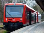 650 102 am 27.03.08 in Memmingen als RB Richtung Ehingen (Donau).