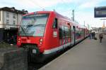 650 203-3 wartet in Singen(Htw) am 22.3.2008 auf die Ausfahrt nach Friedrichsahfen.