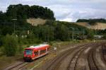 Der 650 007 am 16.07.2012 in Biberach (Ri).