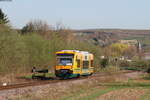 VT650.81 als SWE74267 (Bahlingen am Kaiserstuhl-Gottenheim) bei Bötzingen 30.3.17