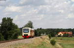 VT 235 als HzL88078 (Trossingen Stadt-Bräunlingen Bf) bei Zollhaus 8.7.17