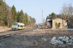 650 724 als ag 84631 von Bayreuth nach Bad Steben bei Röslau, 25.03.2018