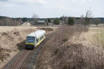 650 713 als ag 84414 von Selb Stadt nach Hof Hbf bei Schönwald, 30.03.2018