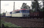 Im Frühjahr 1993 arbeitete die Teutoburger Wald Eisenbahn in der Werkstatt in Lengerich diverse Schienenbusse für die DKB auf.