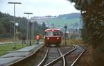 Einer ungewissen Zukunft blickt die Oleftalbahn Kall - Hellenthal entgegen.