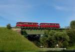 998 840 + 798 776 bei einer Sonderfahrt der Passauer Eisenbahnfreunde am 17.06.2007 bei Triefenried.