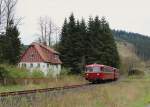 Am 21.04.14 besuchten wir die Rodachtalbahn in Nordhalben.