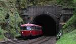 796 639-0 und 9996 701-3 als DPE 2100 (Neuenm-Wirsberg - Friedrhf Stadt) am Niederwassertunnel 6.5.14