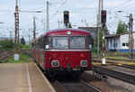 Die AKE Eisenbahntouristik veranstaltete am 14.05.2016 eine Schienenbus Sonderfahrt  Rund um Trier .