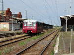 Am 09.07.2017 kam der 772 345 aus Richtung Magdeburg nach Stendal und fuhr weiter nach Wittenberge.