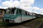 772 312-5 und 772 367-9 am 23.05.09 im Eisenbahnmuseum Schwarzenberg.