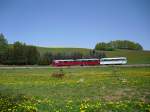 Die Erzgebirgische Aussichtsbahn (772 312-5, 972 711-0 und 171 056-5) war am 08.05.11 wieder unterwegs.