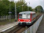  Ferkeltaxe  /  Blutblase  772 342 als TEICHLAND EXPRESS -Sonderfahrt bei Einfahrt in Doberlug-Kirchhain, 21.09.2014  