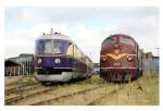 SVT 137 225 und My 1101 DSB zum Museums-Treff in Odense 21/8 2010.