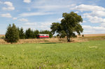 Auf der Rückfahrt von Hasselfelde nach Stiege wurde 187 011-2 am Ortsrand von Hasselfelde am 18.08.16 fotografiert.