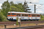 Sonderfahrt des MAN Schienbuses 027-7 fährt beim Bahnhof Maschen vorüber,Viele Grüsse zurück!
Bild vom 15.5.2016