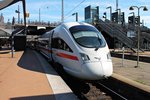 605 017-2  København  am 05.06.2015 zusammen mit einem weiteren ICE TD als ICE ___ (Koepenhavn H - Hamburg Hbf) im Startbahnhof und warten auf ihre Abfahrt.